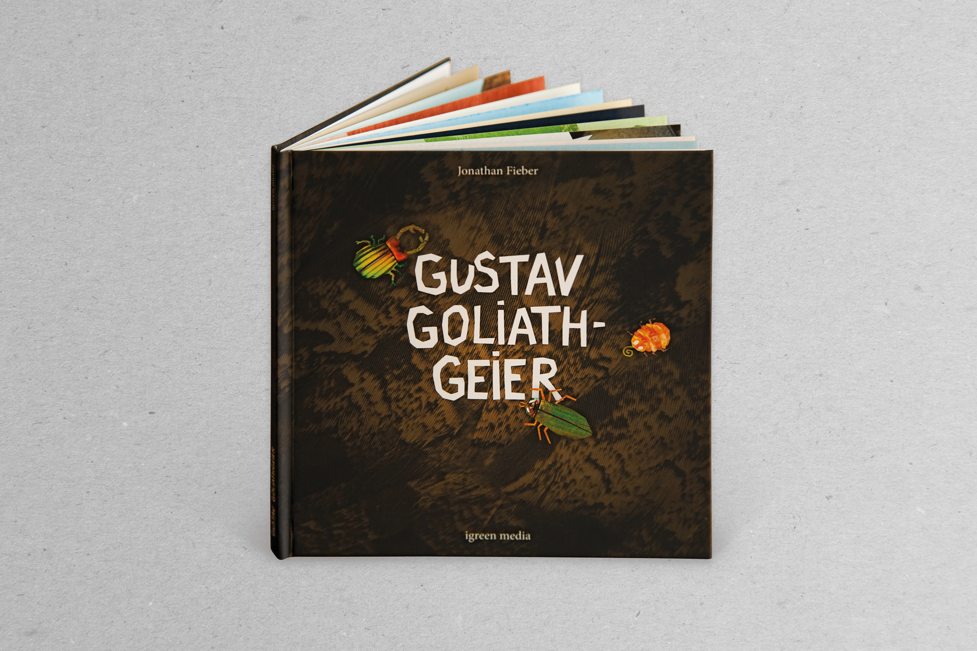 Gustav Goliathgeier Kinderbuch 01